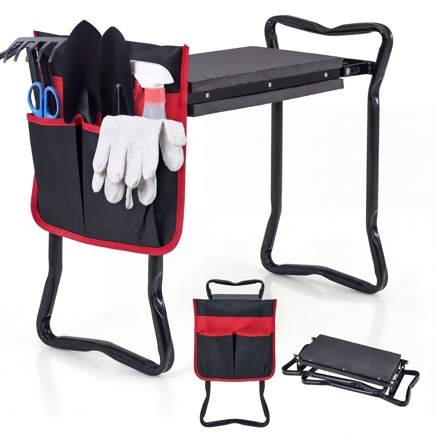 Folding Sturdy Garden Kneeler Pad and Cushion Seat