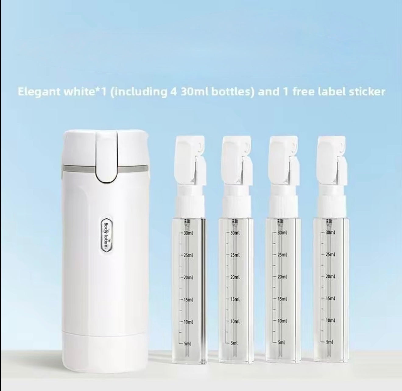 🧳 TravelMate 4-in-1 Toiletry Dispenser