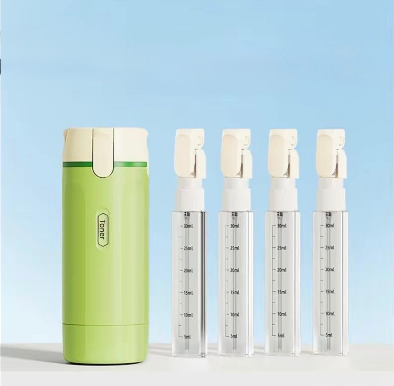 🧳 TravelMate 4-in-1 Toiletry Dispenser
