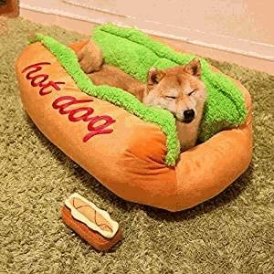 🌭 Hot Dog Shaped Pet Bed