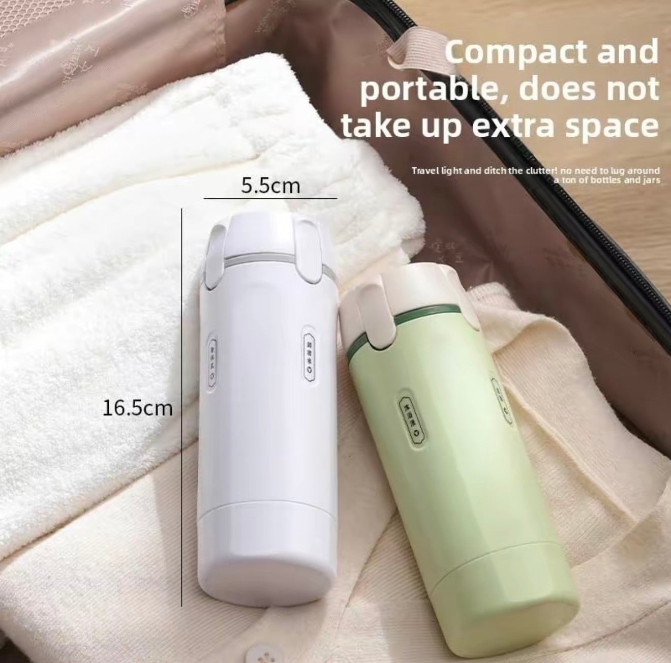 🧳 TravelMate 4-in-1 Toiletry Dispenser