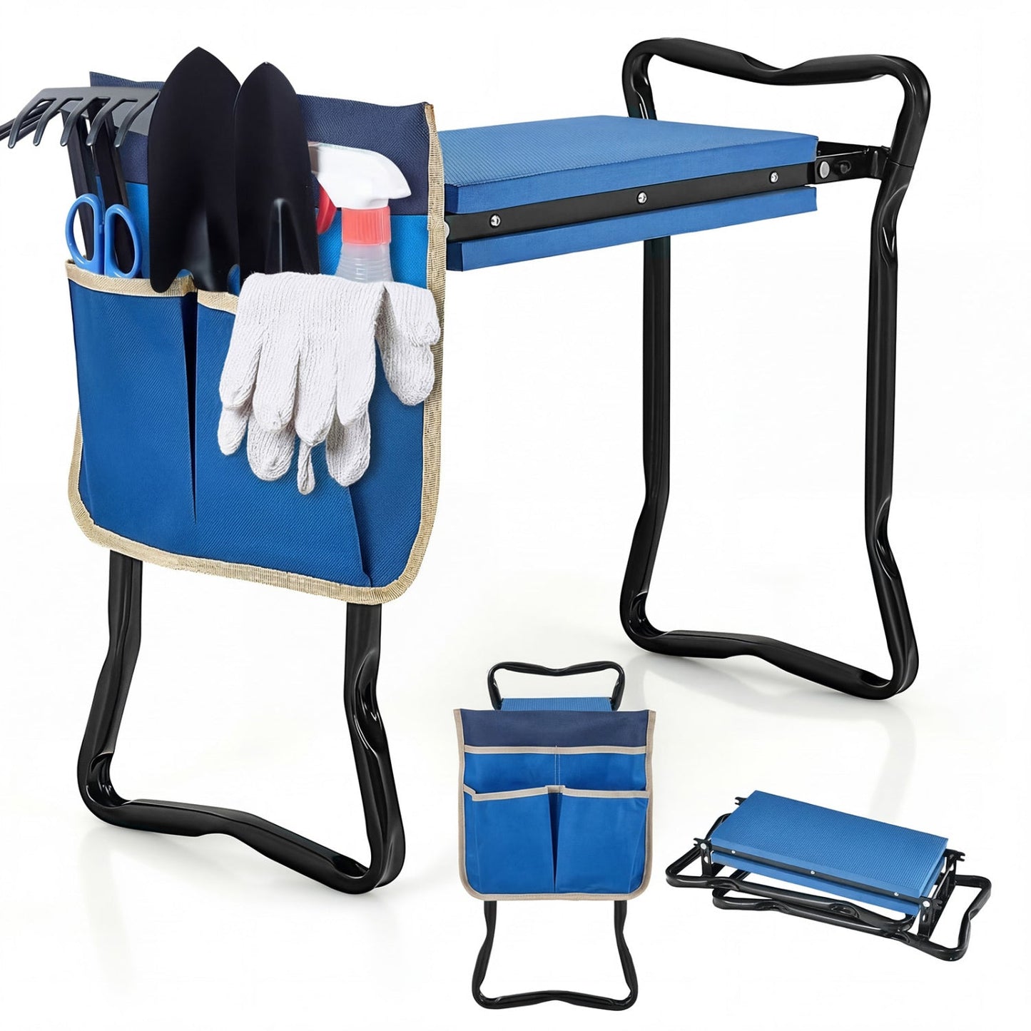 Folding Sturdy Garden Kneeler Pad and Cushion Seat