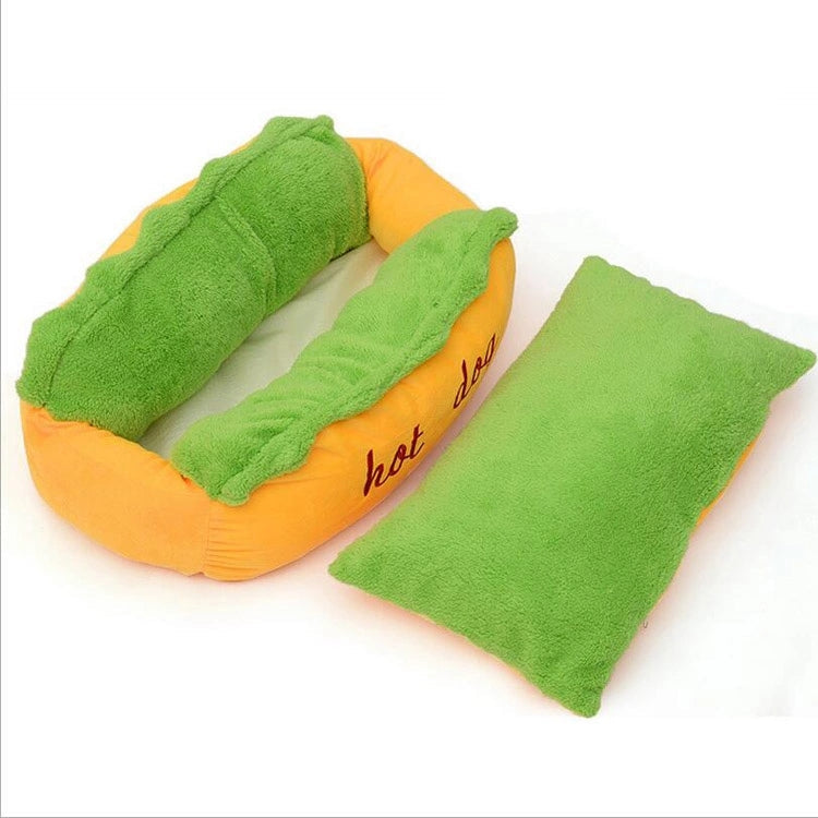 🌭 Hot Dog Shaped Pet Bed