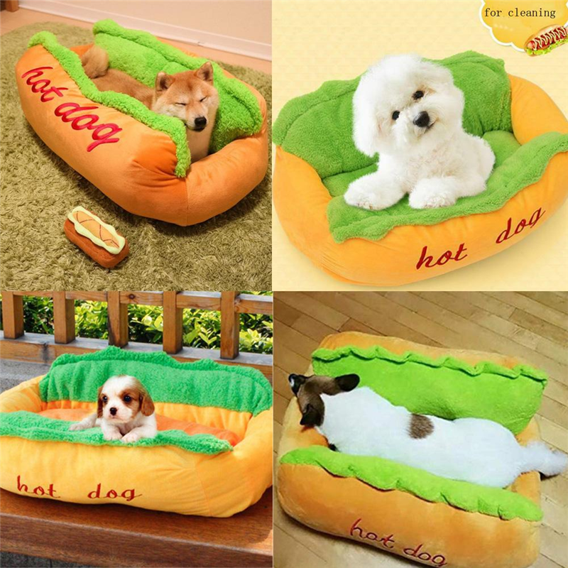 🌭 Hot Dog Shaped Pet Bed