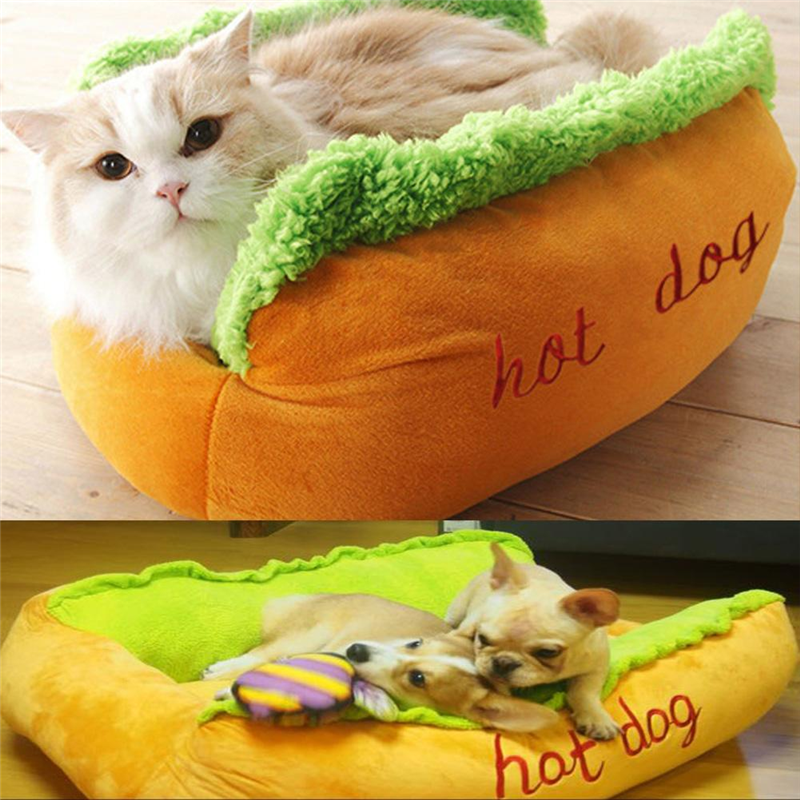 🌭 Hot Dog Shaped Pet Bed