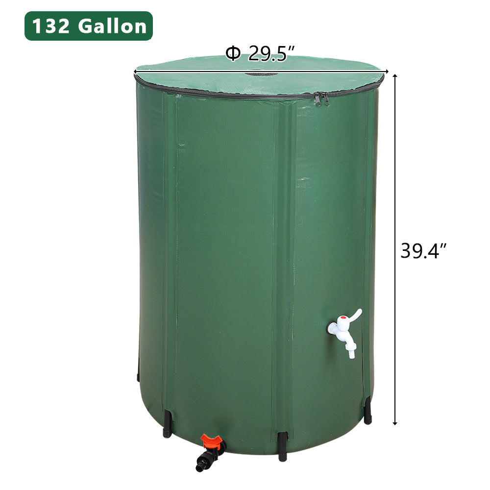 💧 Collapsible Rain Barrel – 50 / 132 / 200 Gallon
