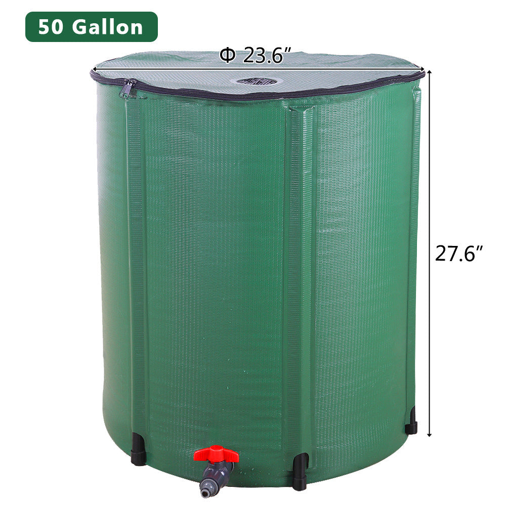 💧 Collapsible Rain Barrel – 50 / 132 / 200 Gallon